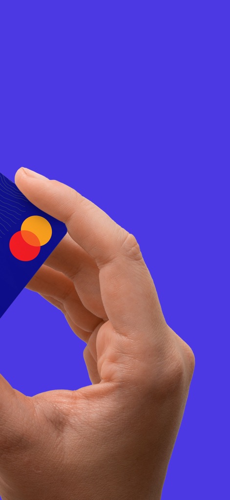 Atlas - Rewards Credit Card - This visual highlights the secure integration with Mastercard, showcasing the prominent logo on the card's reverse side.