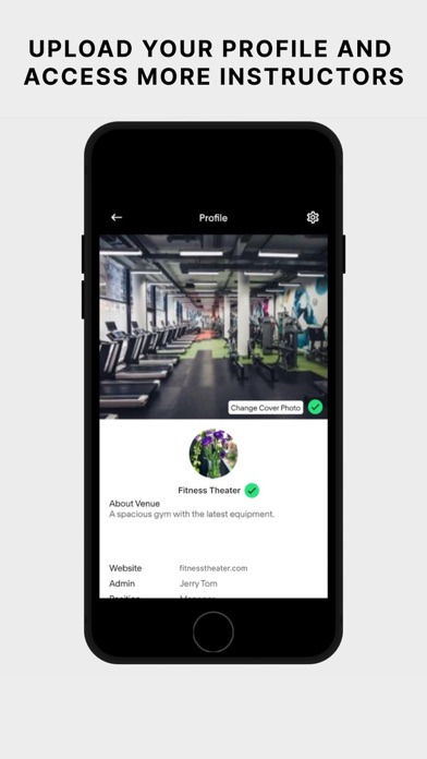 CoverMe Venue Screenshot