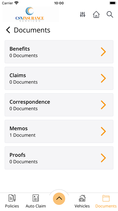 CSN Insurance Services Online Screenshot