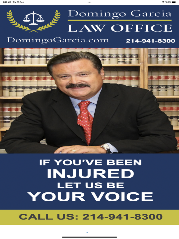 Domingo Garcia Law AI Help