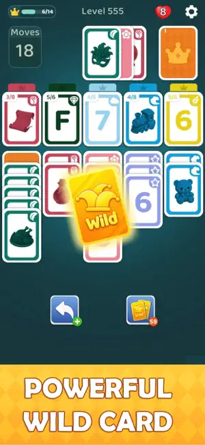 Color Solitaire: Sort Cards screenshot 3