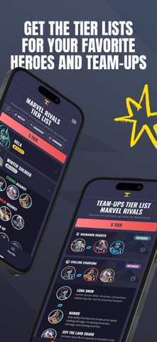 Marvel Rivals Tier List screenshot