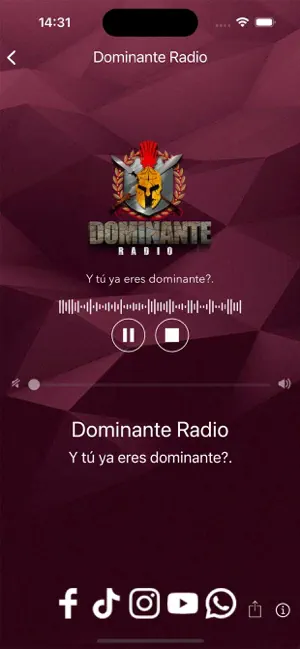 Radio Dominante screenshot 1