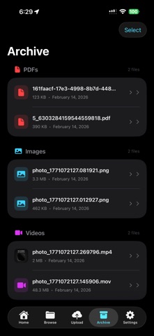 CloudVault - File Storage Screenshot 5 of 5