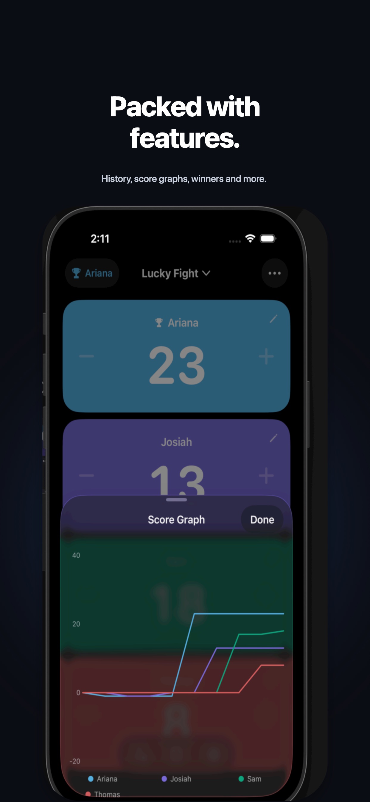 Screenshot 2 of Score Buddy - Track Your Score