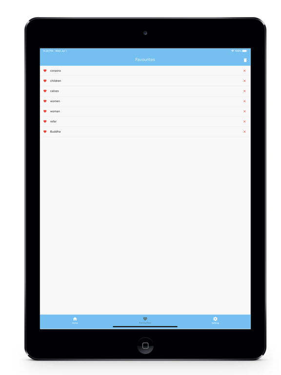 Macmillan American Dictionary iPad screenshot 4 - Education app