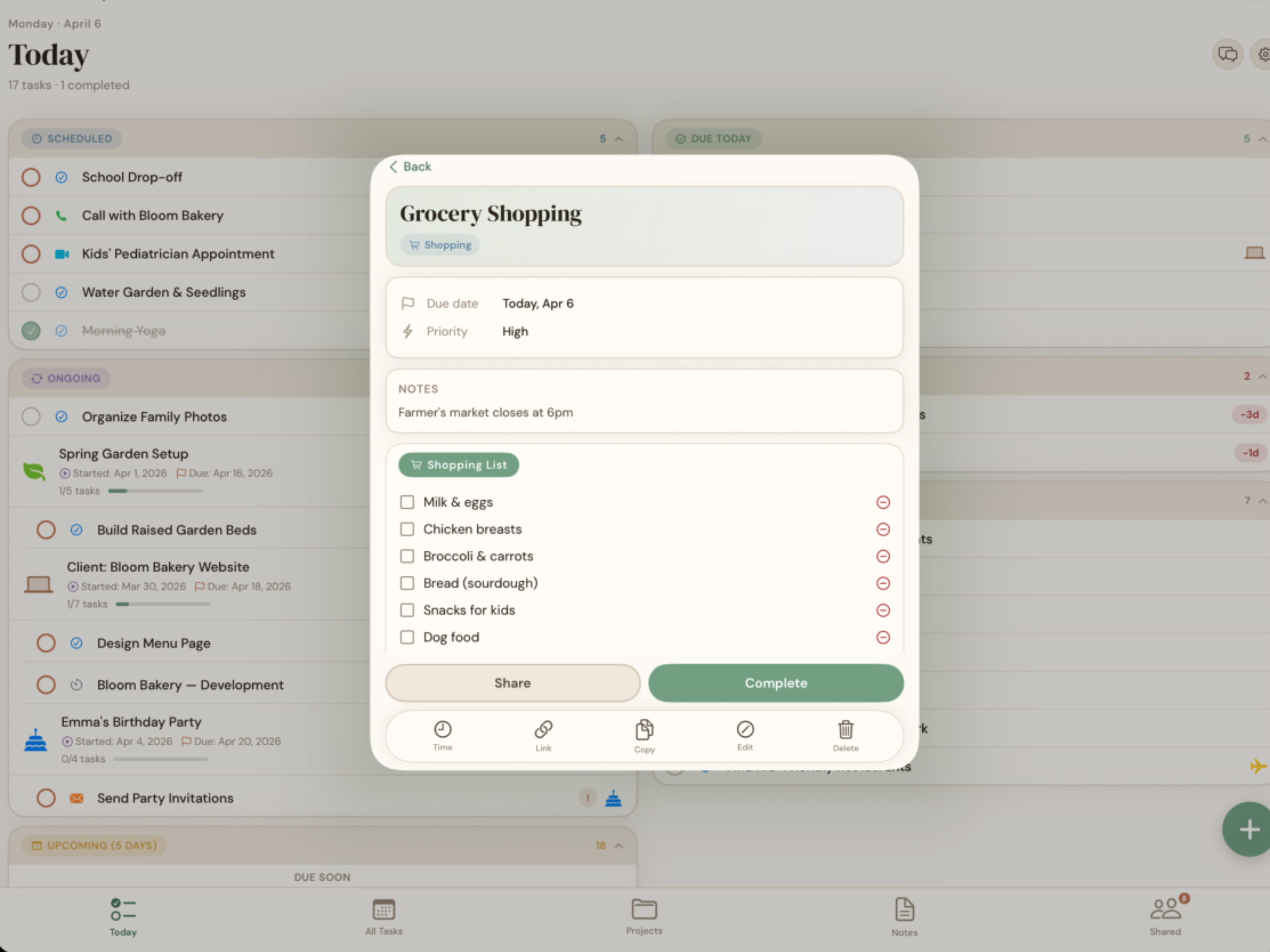 BetterKeeper: Tasks & Projects