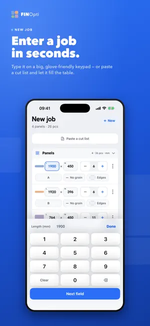 FINOpti — Cut List Optimizer screenshot 3