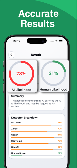 GPT.Zero: AI Undetectable Tool Screenshot 1 of 4