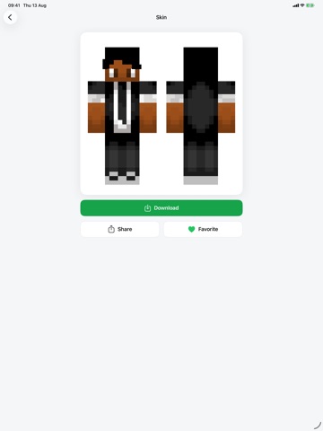 Skinaft - Skins for Minecraft iPad screenshot