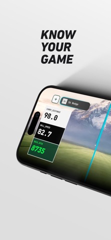 ShotVision Launch Monitor screenshot