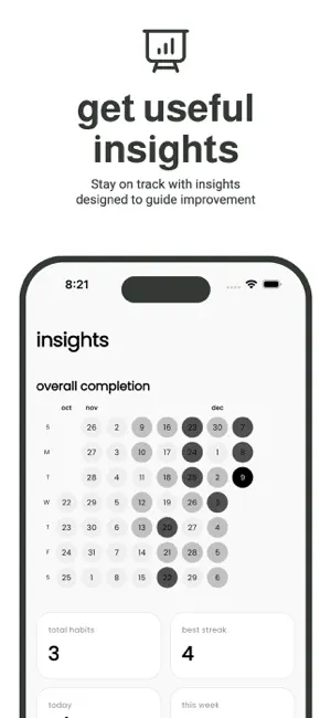 Streaks Habit Tracker - habits screenshot 4