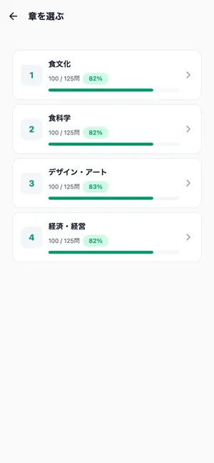 フードコーディネーター3級対策 screenshot 2