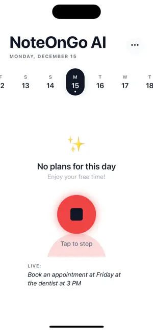 NoteOnGo AI screenshot 2