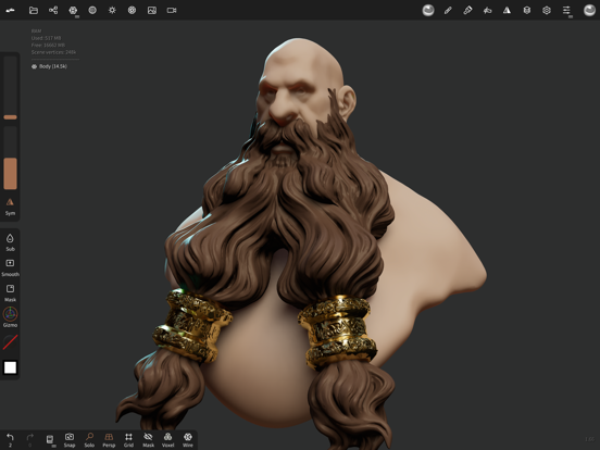 Screenshot #5 pour Nomad Sculpt