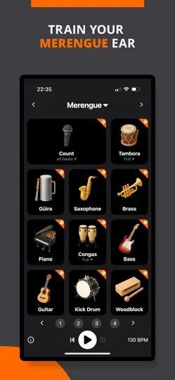 Скриншот Ритмы меренге - BeatLab на iPhone 2