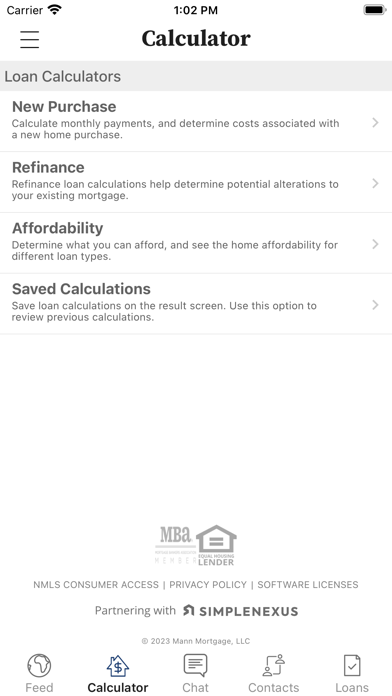 Life Mortgage Screenshot