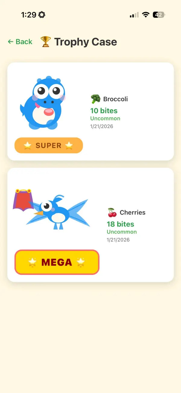 #5. Dino Fuel: Picky Eater Game (iOS) By: Shawn PRINCE
