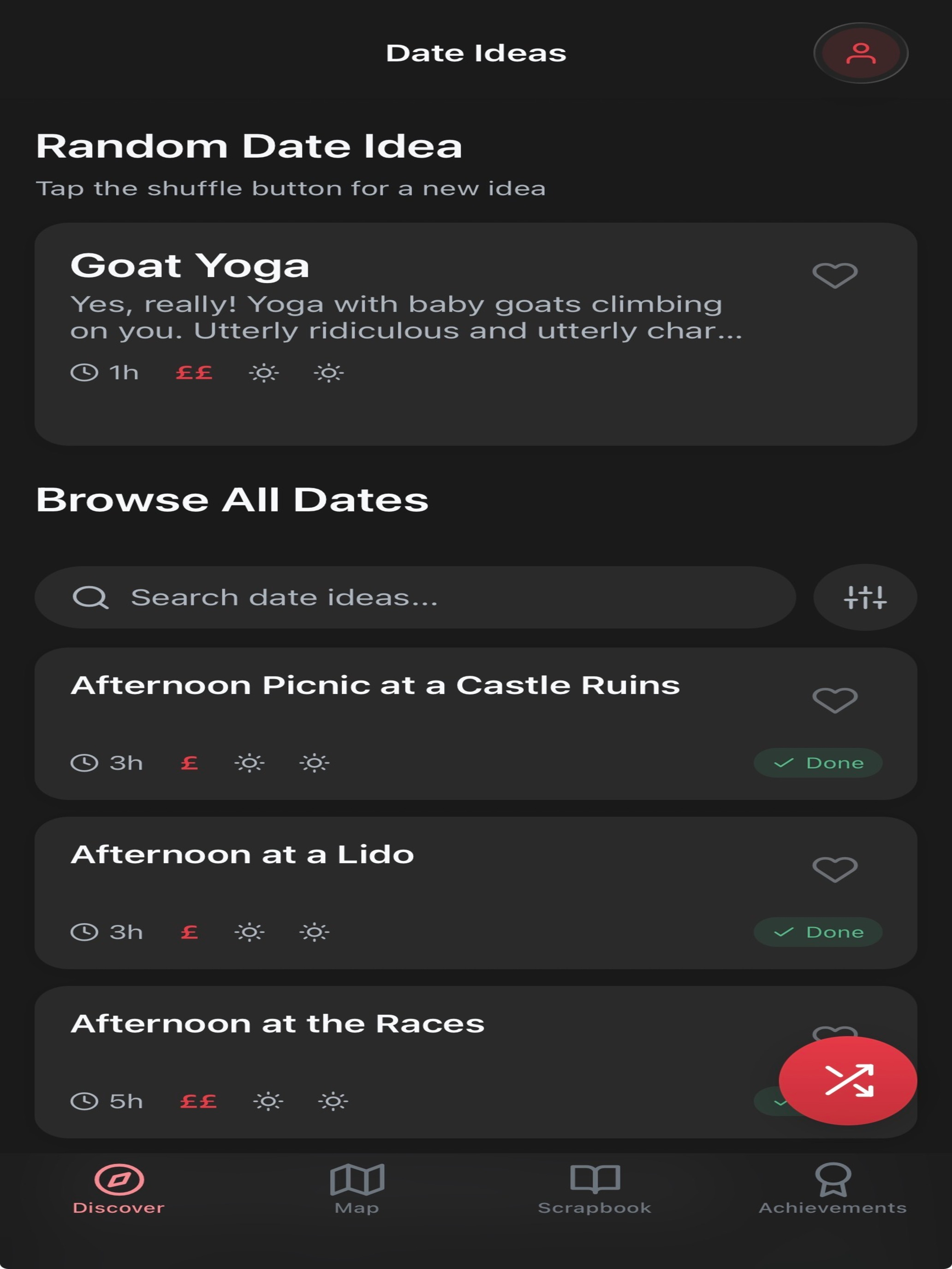 Date Dash - Dates to Remember