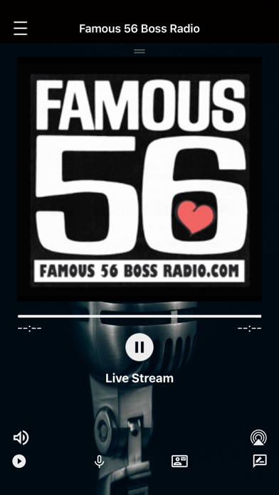 Famous 56 Boss Radio Screenshot