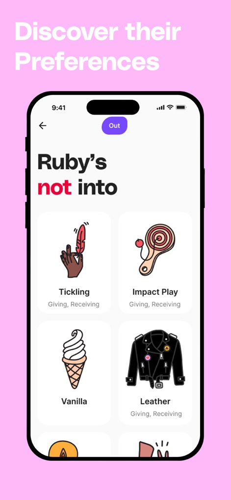 HUD™ Bedroom Dating App - Define Boundaries