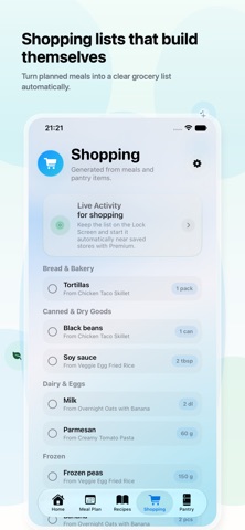 MealPing - Smart Meal Planner Screenshot 4 of 8