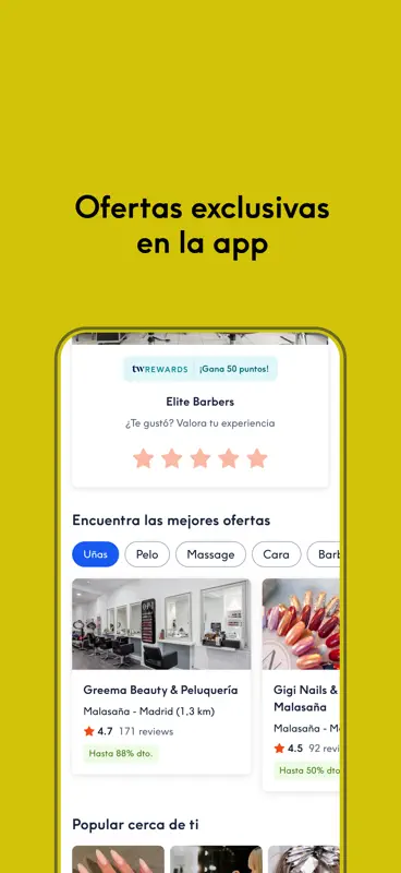 Treatwell: Reserva tus citas screenshot 3 of 5