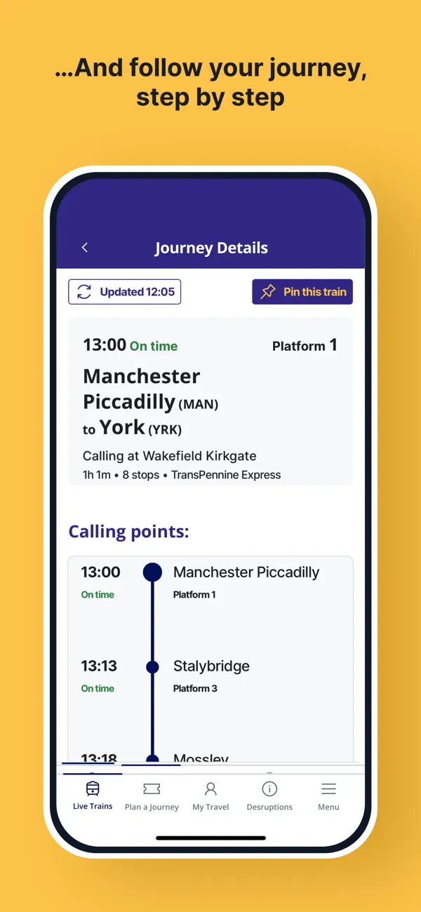 Screenshot #3 pour National Rail