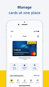 Postbank screenshot