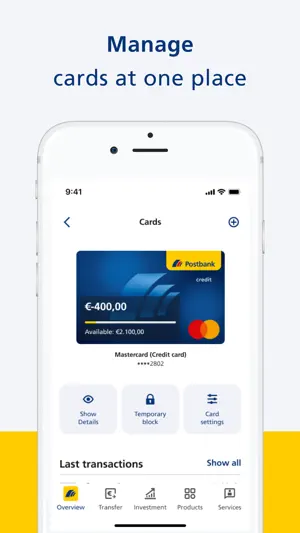 Postbank screenshot 4