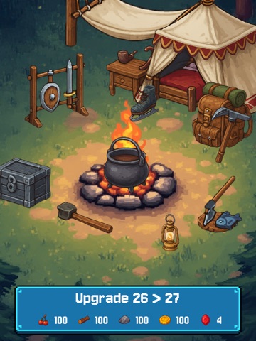 Lost Forest! Camp Adventure! iPad screenshot