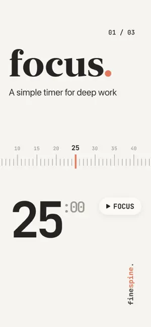 FineSpine: Focus & Stretch screenshot 1