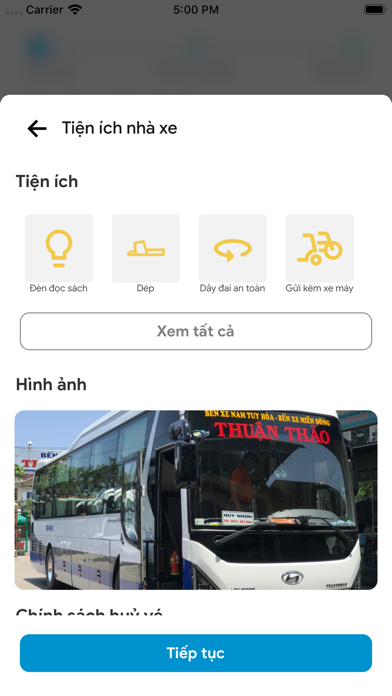 Đặt vé xe Mộc Thảo Screenshot