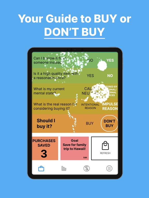 Screenshot #5 pour Stop Impulse Buying