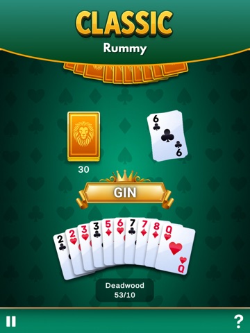 Gin Rummy Cash Online Prizes iPad screenshot