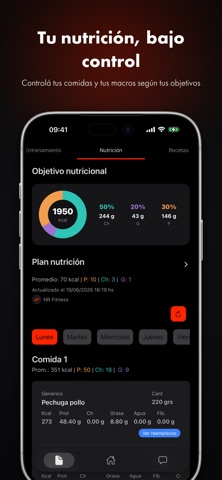 NR Fitness iPhone screenshot