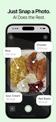 AI Calorie Tracker — NovaPlate Screenshot 2 of 5