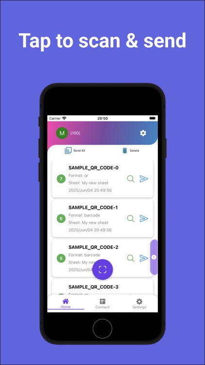 Scan to Spreadsheets