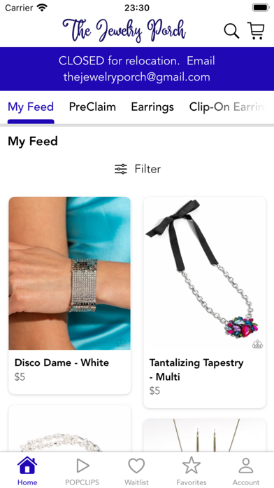 The Jewelry Porch Screenshot