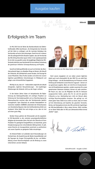 Screenshot #2 pour ElektroWirtschaft (VEG)