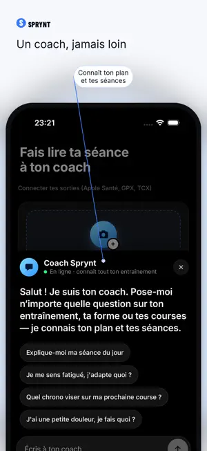 Sprynt Coach Running screenshot 3