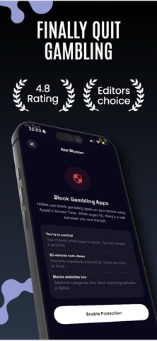 NoBet - Stop Gambling Today screenshot
