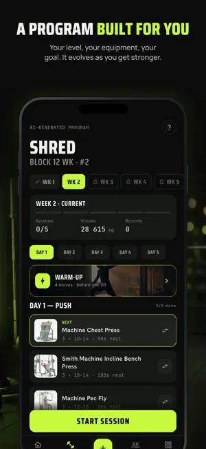 Varinus Fitness screenshot 1