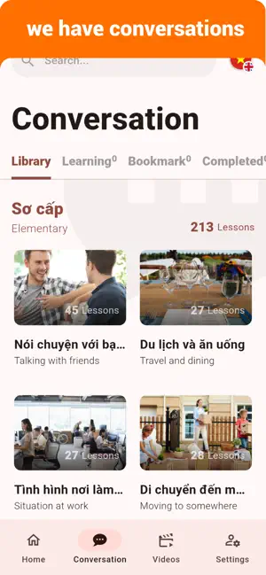 Vietnamese -Listening Speaking screenshot 2
