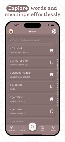 Portuguese Dictionary App Screenshot 2 of 8