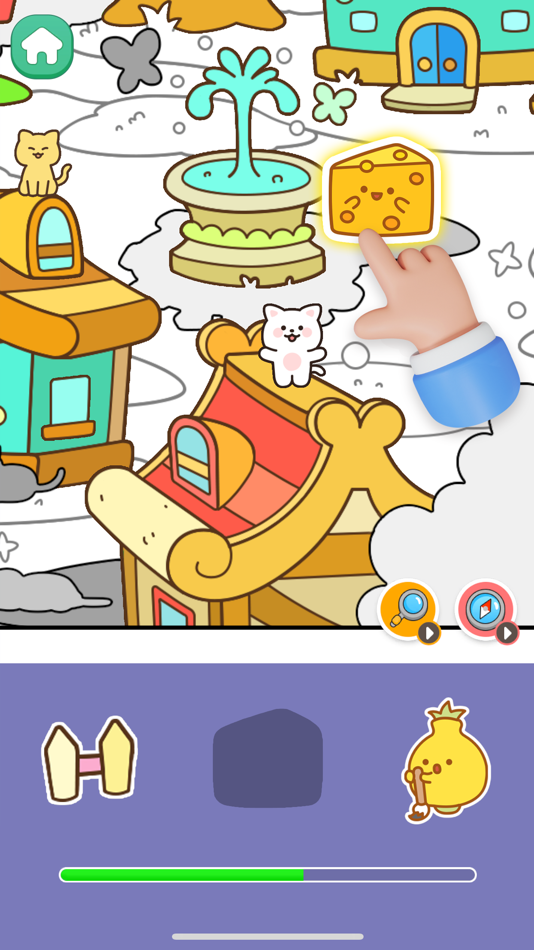 #4. StickerTown Puzzle: Color book (iOS) 来自: ACTIONFIT