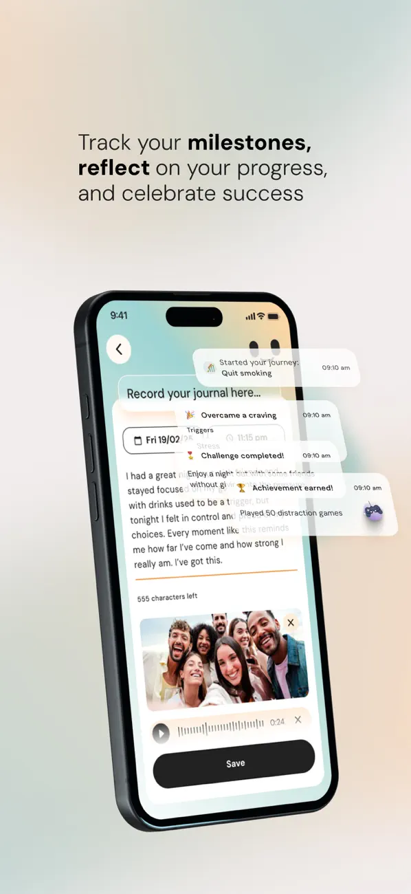 Screenshot #3 pour My QuitBuddy