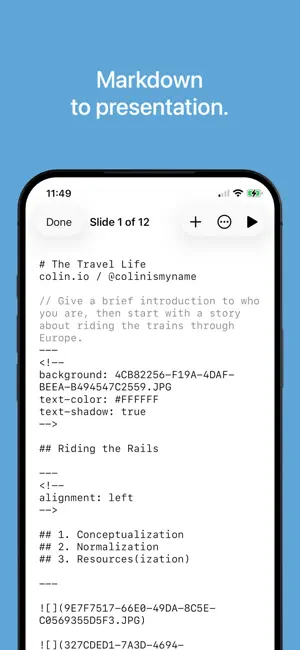 Truly Simple Slide Deck screenshot 1