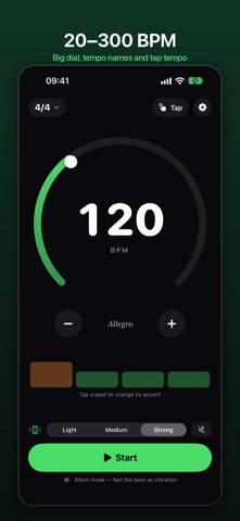 Silent Metronome & Tuner Screenshot 4 of 7