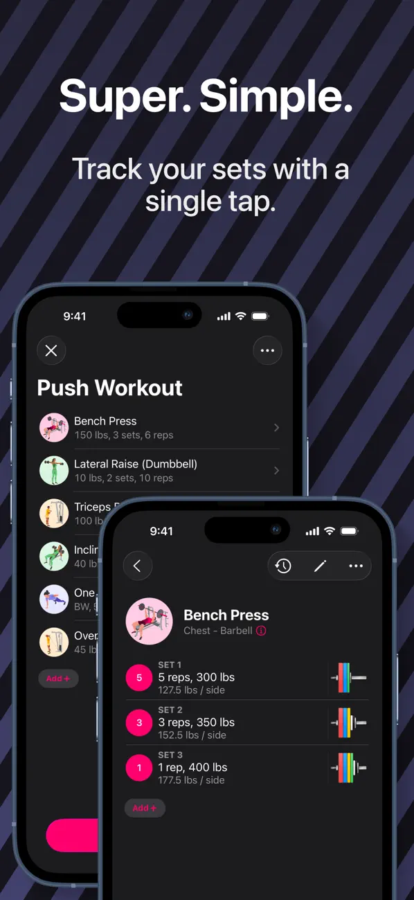 #3. Liftin' - Gym Workout Tracker (iOS) Által: Valter Hemmi